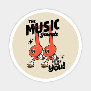 Gift for Music Lovers - Music Gift for Her - Valentines Day - Gift for Musician Magnet